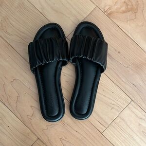 J. Crew Menorca Scrunchie Strap Sandals